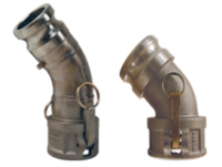 Dixon Type DA 45° Elbow Adapter x Coupler
