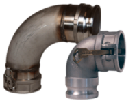 Dixon Type DA 90° Elbow Adapter x Coupler