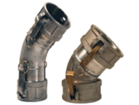 Dixon Type DD 45° Elbow Coupler x Coupler