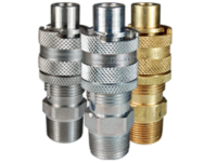 Dix-Lock® N-Series Interchange Male Head x Male Threaded Safety-Lock End Plug