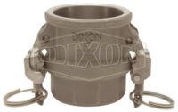 EZ Boss-Lock Cam & Groove Hastelloy Type D Coupler x Female NPT