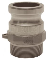 Cam & Groove Hastelloy Type F Adapter x Male NPT