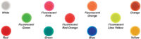 CAB® Color Chart for Reflective Bands on Bags and Covers