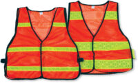 Orange Mesh Safety Vests
