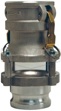 Cam & Groove In-Line Sight Glass Coupler x Adapter