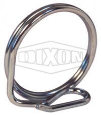 Pull Ring Safety Clips for Boss-Lock Cam & Groove Couplers